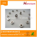 Strong Neodymium NdFeB magnets N52 Ni plated ring magnets sintered